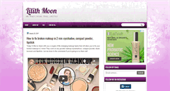 Desktop Screenshot of lilithmoon.com